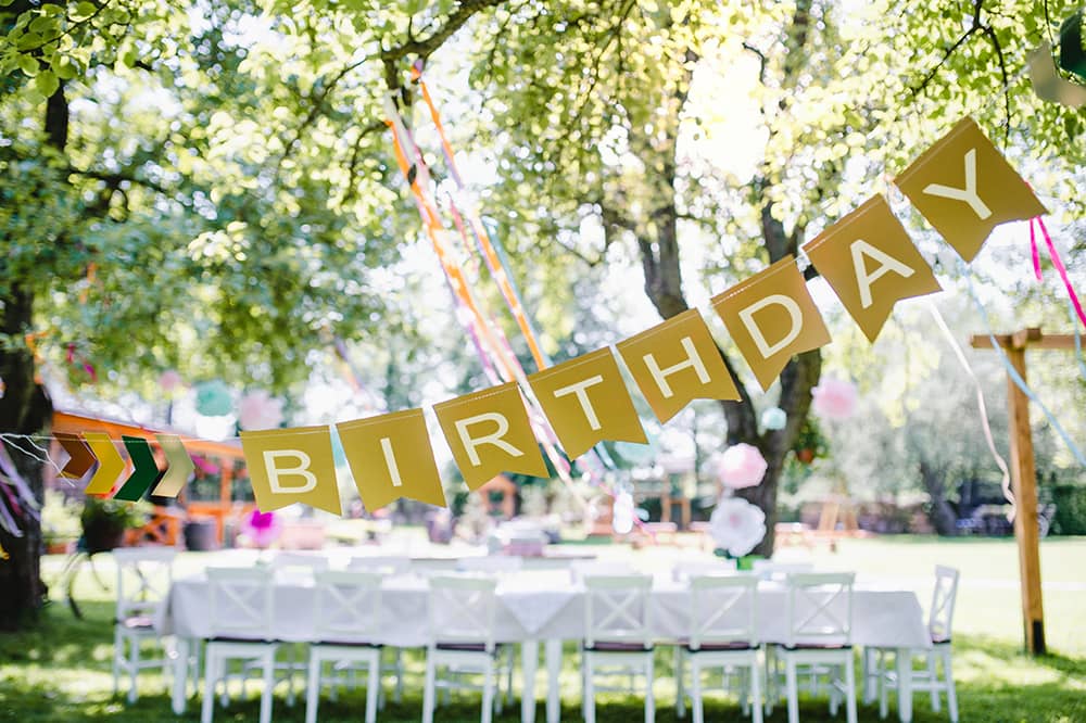 Réaliser une déco festive pour son anniversaire